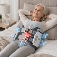 Appareil de décompression lombaire portable Boan BAC-Y/S Orthotics, pliable, à structure rigide, support durable pour étirements, pour la maison et la clinique