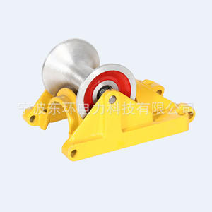 ชุดล้อไนลอน MC พร้อมรอกอะลูมิเนียมแบบตั้งพื้น สามล้อ พร้อมระบบควบคุมสายเคเบิล รอกแบบรูตรง รอกไทม์มิ่ง รองรับ OEM ปรับแต่งได้ตามต้องการ - Product Image 4