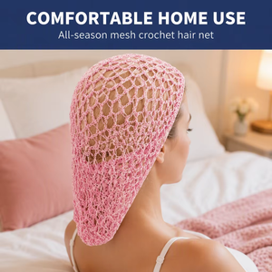 Gorro de redes <span class=keywords><strong>para</strong></span> el cabello clásico, Red <span class=keywords><strong>para</strong></span> el cabello de ganchillo, red <span class=keywords><strong>para</strong></span> dormir, redecilla de punto de rayón, gorros de Peluca de malla <span class=keywords><strong>para</strong></span> <span class=keywords><strong>mujer</strong></span>, mantiene los rizos <span class=keywords><strong>para</strong></span> dormir - Product Image 6