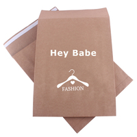 Emballage de vêtements Vintage à gousset, magnifique sac de livraison, en papier artisanal 100%, nouvelle collection