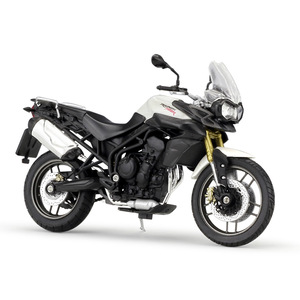 Motocicleta de Juguete Welly <span class=keywords><strong>1</strong></span>:18, Modelo de Motocicleta Vintage <span class=keywords><strong>Tiger</strong></span> 800, Simulación de Aleación - Product Image 6
