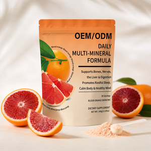 ผงอาหารเสริมสูตรมัลติมิเนอรัล OEM/ODM บรรจุภัณฑ์โลโก้สั่งทำ <span class=keywords><strong>บำรุง</strong></span><span class=keywords><strong>กระดูก</strong></span> เส้นประสาท ช่วยย่อยอาหาร ช่วยการนอนหลับ - Product Image 1