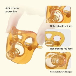 Vente en gros de jouets de dentition pour nouveau-nés en forme d'ours, 100% de qualité alimentaire, sans BPA, pour enfants de 0 à 12 mois - Product Image 3