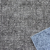 Nouveau gros tricot meubles tissu d'ameublement luxe 100% Polyester velours tissu pour canapé chaise