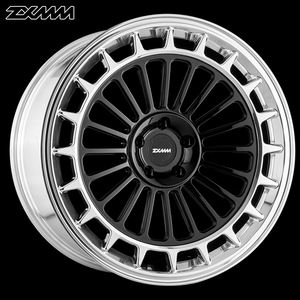 Jantes personnalisées 2 pièces en aluminium chromé 18 16 20 21 22 24 26 28 pouces jante 5x114.3 5x120 6x139.7 pour Mercedes BMW <span class=keywords><strong>corvette</strong></span> C8 - Product Image 5