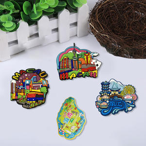 Aimant de réfrigérateur 3d bon marché d'usine aimant de réfrigérateur vierge en gros logo <span class=keywords><strong>personnalisé</strong></span> aimant de réfrigérateur souvenir indien pour cadeaux souvenirs - Product Image 2