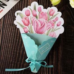 YY Schöne DIY Dankes karte für Muttertag und Valentinstag Universal Bouquet Series Gruß karte - Product Image 5