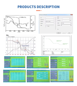 Analyseur thermique différentiel (DTA) SKZ1055A, plage de température de test 1150°C, contrôle de processus, chauffage, refroidissement par air, écran tactile couleur - Product Image 5