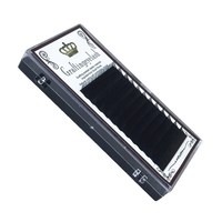 Approvisionnement direct d'usine en gros 0.07 protéine soie Dense faux cils naturel Long C Curl greffe de cils