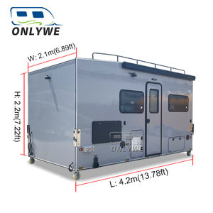 ONLYWE Todoterreno Unimog Camión Camper Australian Standard Expedition Touring Truck Camper 4x4 Autocaravana Camper Van para Ute Truck - Product Image 4