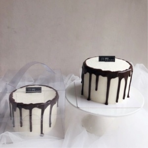 Wholesale Bakery <b>Cake</b> High Quality Packaging Portable <b>Transparent</b> <b>Cake</b> <b>Box</b> - Product Image 3