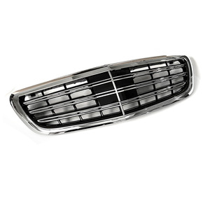 Parrilla Delantera Estilo AMG para Mercedes-Benz Clase S W222 2014-2020, Pieza de Repuesto de ABS - Product Image 4
