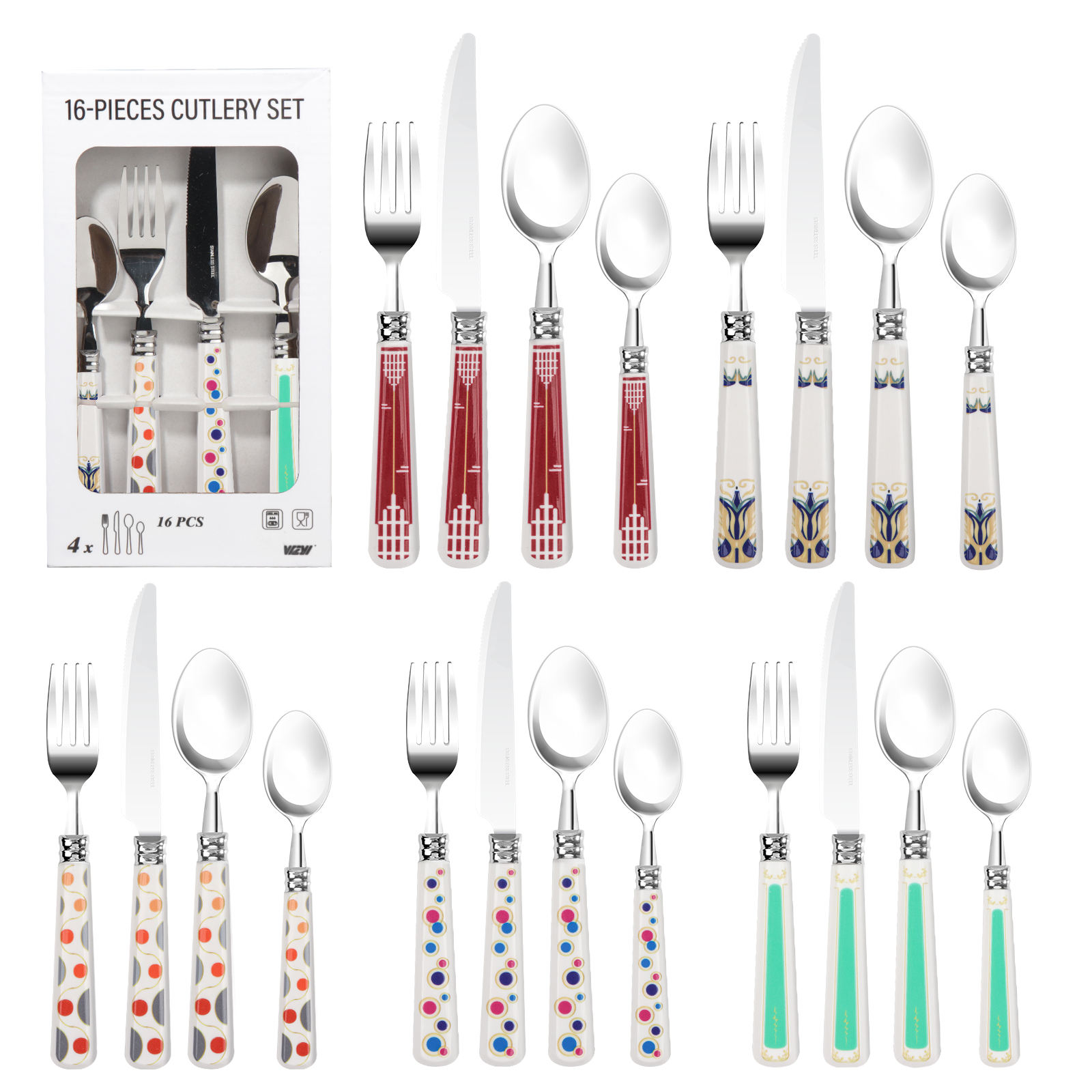 Stamp-16pcs/boîte de couleur