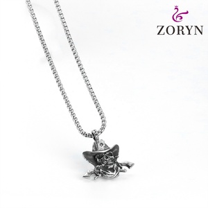 Collares con Colgante de Corazón de Acero Inoxidable, Estilo Industrial, Gótico, Punk, Vintage, Joyería de Moda de Acero de Titanio para Hombre - Product Image 5