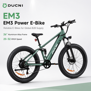 จักรยานอลูมิเนียมทรงพลังขนาด 26 นิ้ว 4.0 นิ้ว 36V350W สำหรับขี่กลางแจ้ง DC-EM3 DC-EM3 - Product Image 1