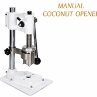 Handmatige kokosnoot-openingsmachine, commerciële kwaliteit, kokosnootkap-snijder en -schiller voor fruitwinkels en drankenwinkels