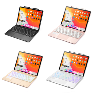 Clavier sans fil rétroéclairé avec pavé tactile, nouveau design, étui rigide pour <span class=keywords><strong>iPad</strong></span> Pro 12,9 pouces 3/<span class=keywords><strong>4</strong></span>/5e génération - Product Image 2