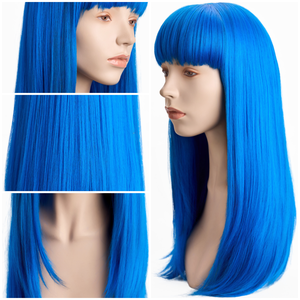 <span class=keywords><strong>Peluca</strong></span> de Encaje Frontal Morada <span class=keywords><strong>para</strong></span> Niñas, Larga y Lisa, HPC-1942, <span class=keywords><strong>Peluca</strong></span> Sintética <span class=keywords><strong>para</strong></span> Fiesta con Encaje Transparente, Material de Fibra de Alta Temperatura - Product Image 1