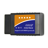 Venta caliente Mini B18 PIC18F25K80 ELM327 Obd Car Scanner Reader Wifi Car Obd2 Diagnostic Scanner Machine Tool para ARM Program Cars