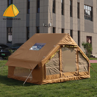 Tente de camping gonflable portable Mushe Middle East -6.4 6.4m² à double couche en Oxford imperméable, ouverture automatique rapide