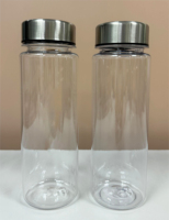 Bouteille shaker en verre athlétique de 20 oz, hermétique, de qualité supérieure, à large ouverture, pour la salle de sport, avec couvercle en acier inoxydable anti-fuite, sans BPA, pour les compléments alimentaires