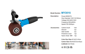 <span class=keywords><strong>Pulidora</strong></span> Eléctrica de Velocidad Variable de Grado Industrial, <span class=keywords><strong>Pulidora</strong></span> Manual de Acero Inoxidable <span class=keywords><strong>para</strong></span> Pulir Madera, Metal y Espejos - Product Image 3