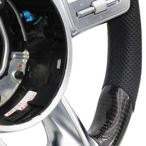 Volant de voiture personnalisé pour <span class=keywords><strong>Mercedes</strong></span> Benz <span class=keywords><strong>AMG</strong></span> W177 W218 E400 <span class=keywords><strong>CLA</strong></span> <span class=keywords><strong>45</strong></span> A250 X166 - Product Image 6