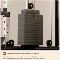 Support de gymnastique en acier pour petit oiseau volant transfrontalier Machine d'entraînement complète multifonctionnelle à la maison Presse de banc Squats Deadlifts