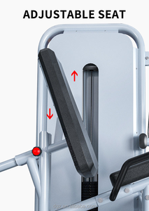 Máquina Profesional de Extensión de Piernas Sentado para Gimnasio, Entrenador de Fuerza de Piernas con Pila de Pesas para Entrenamiento Dirigido de Cuádriceps y Músculos Delanteros del Muslo - Product Image 2