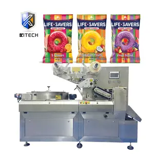 Automatic Wholesale Sweet Gummi Ball Shape Toffee Candy Packing Machine