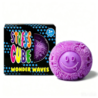 Mainan Gel Squishy Grosir Baru, Bola Penghilang Stres Bertekstur, Fidget Sensorik Mini Dumpling Slow Rising Soft Cloud untuk Unisex
