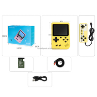 Console de jeu portable rétro M500 Player 2.4'' 3 pouces, mini console de jeu vidéo 8 bits avec 500 jeux intégrés, sortie AV pour Gameboy