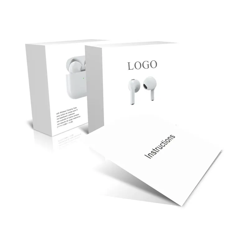 Scatola di carta per auricolari con stampa Logo personalizzata del produttore di imballaggi professionali in cina