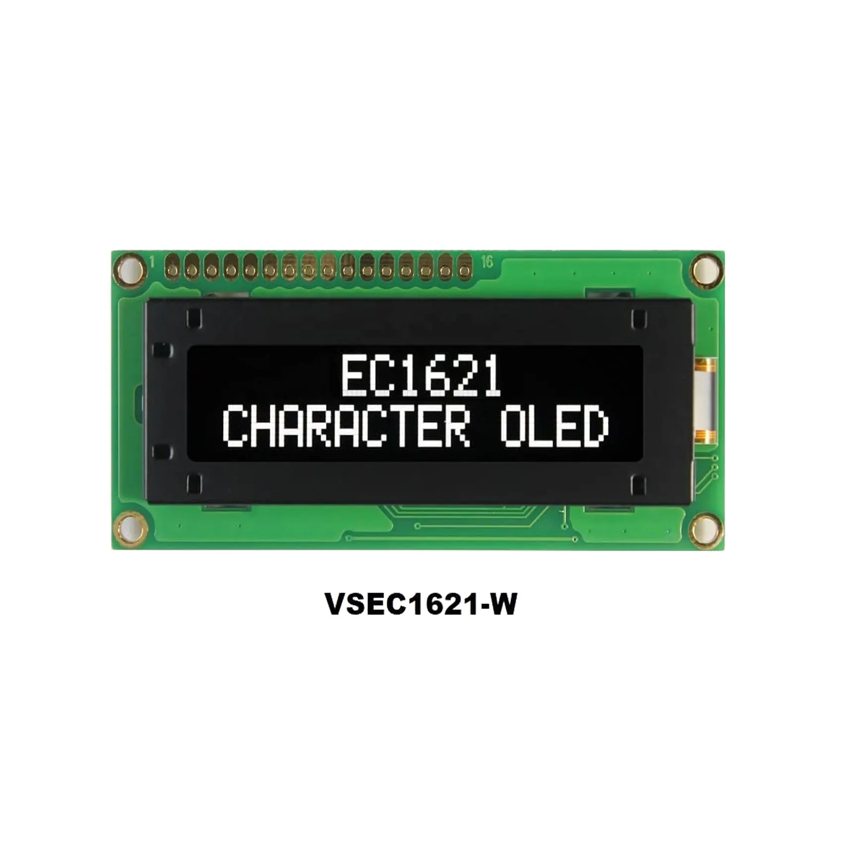 2.26 Inch OLED Display module with 16pin lcm screen 6800/8080 parallel 16x2 LCD Module