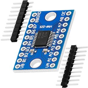 TXS0108E โมดูลแปลงระดับลอจิกแบบสองทิศทาง 8 ช่องสัญญาณพร้อมพินเฮดเดอร์ - Product Image 1