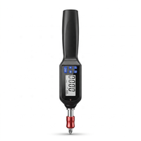 Obeng Torsi Digital Profesional Mini Industri Chrome dengan Pengaturan Preset, Penggerak Mur Plastik OEM, Bit Torx yang Dapat Disesuaikan, Meteran Tinggi