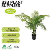Commande en gros de palmiers artificiels écologiques de haute qualité, 80 cm, résistants à l'eau, personnalisables pour les mariages, les fêtes, les événements, les plantes de table