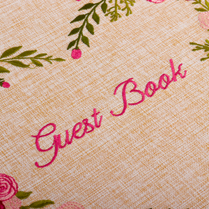 <strong>Personalised</strong> Linen <strong>Guest</strong> <strong>Book</strong> <strong>Wedding</strong> Day <strong>Book</strong> <strong>Wedding</strong> <strong>Guest</strong> <strong>Book</strong> With Photo - Product Image 5