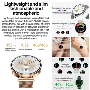 Bán Buôn Thông Minh Đồng Hồ Cho Phụ Nữ Người Đàn Ông Với <span class=keywords><strong>Bluetooth</strong></span> Gọi Gọi Điều Khiển Bằng Giọng Nói Tùy Chỉnh Quay Số Máu Oxy Huyết Áp Màn Hình - Product Image 2