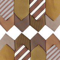 Cravates pour hommes, style mode, à motifs floraux, rayés et à pois, couleur kaki marron, vintage, écologiques, pour affaires, fêtes, mariages, chemises et costumes, cadeaux
