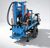 Foreuse de puits d'eau portable Dolphin Factory Direct 150m, machine de forage électrique pour ferme et usage domestique