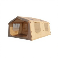 Tente de camping gonflable légère, imperméable et résistante au vent pour la randonnée et le camping sauvage