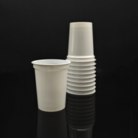 Sulide Emballage Jetable 8oz Pot de Yaourt en Plastique Pots de Yaourt Emballages Marque Pot à Yaourt avec Couvercles