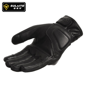 Gants de moto SULAITE, gants de course pour adultes unisexes, à doigts entiers, en fibre de carbone, respirants, pour l'été et l'hiver - Product Image 5