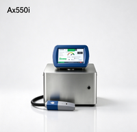 Printer Inkjet Kontinu AX550i Printhead XP600 1200 dpi Tinta Dye Satu Warna Mesin Pengkodean Kemasan Makanan Industri