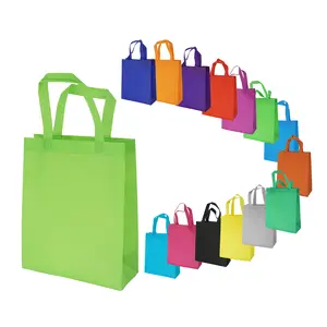 不織布ショッピングバッグカット折りたたみ式ショッピングバッグ再利用可能な環境に優しいオンラインショッピング不織布カスタムバッグ