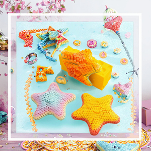 Figura de Acción Coleccionable de Estrella de Mar de Animales Coloridos Impresa en 3D de Vashine, Material PLA, Juguete de Decoración para Niños - Product Image 3