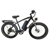 Vélo de montagne électrique Bonnell 775 Mx Ebike 48V, en alliage d'aluminium, batterie au lithium, 7 vitesses, pneus larges de 26 pouces, Ouxi Gt E-Bike