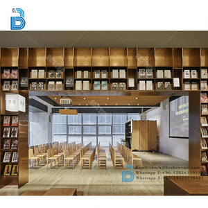 Estantería de acero para libros, mueble de biblioteca, doble cara, para sala de lectura - Product Image 5