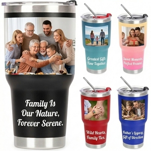 Vaso Térmico de Acero Inoxidable con Logotipo Personalizado, 20oz/30oz, Doble Pared Aislada, para Viaje, Regalo, Venta al Por Mayor, Libre de BPA - Product Image 1